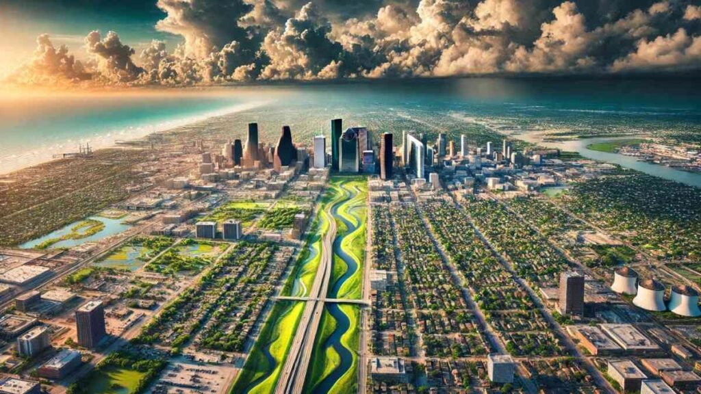 Elevation Of Houston Texas