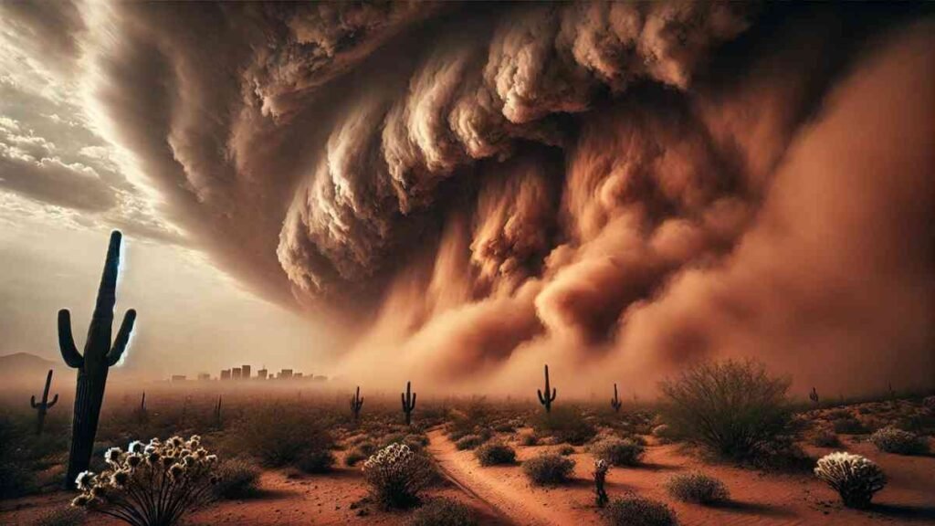 Phoenix Arizona Dust Storm