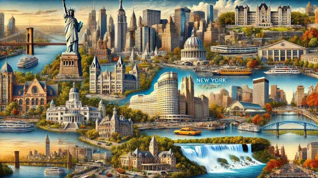 Cities in NY