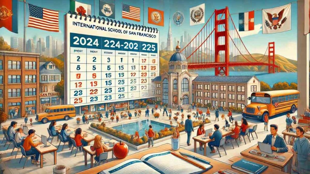 International School Of San Francisco 2024 - 2025 Calendar